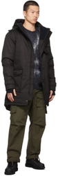 Nobis Black Shelby Military Parka