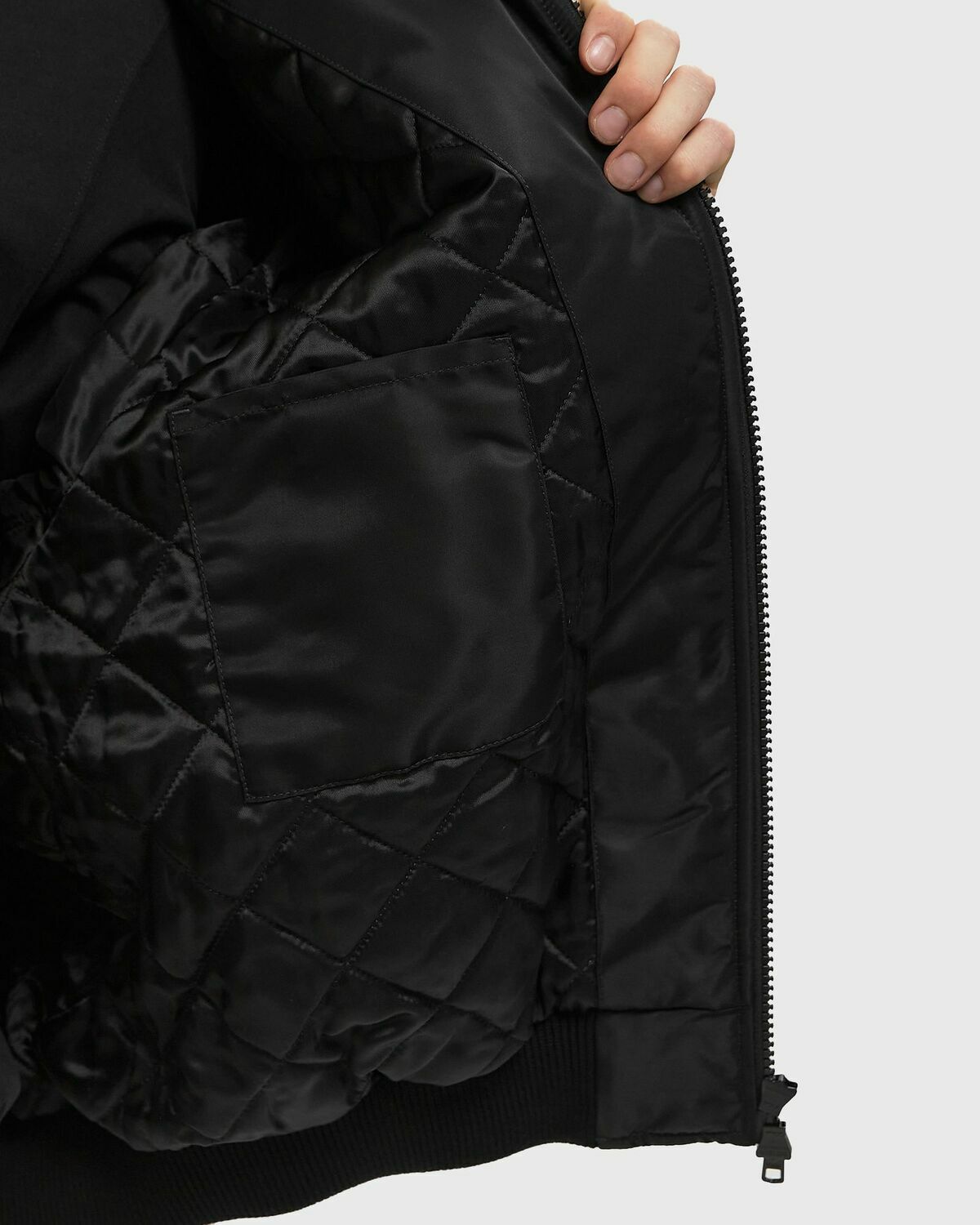 Maison Margiela MM6 SPORTSJACKET Black Mens Bomber Jacket MM6