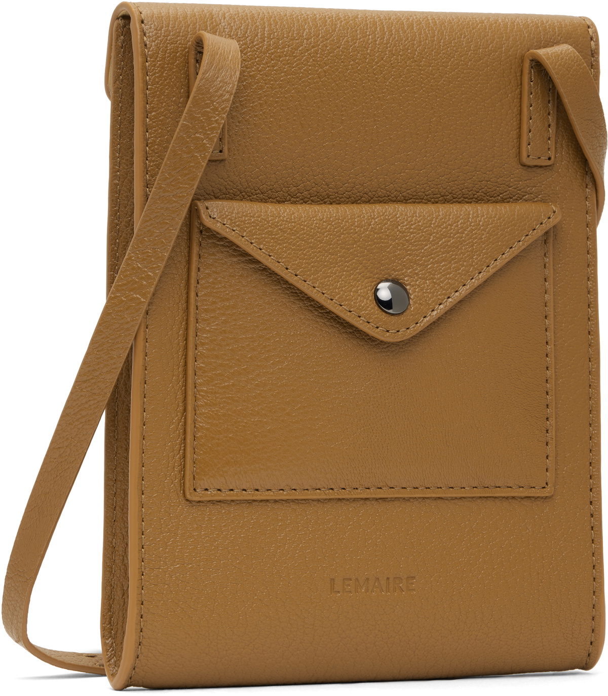 Lemaire Enveloppe with Strap in Black main image 1