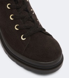 Bogner St. Moritz suede lace-up boots