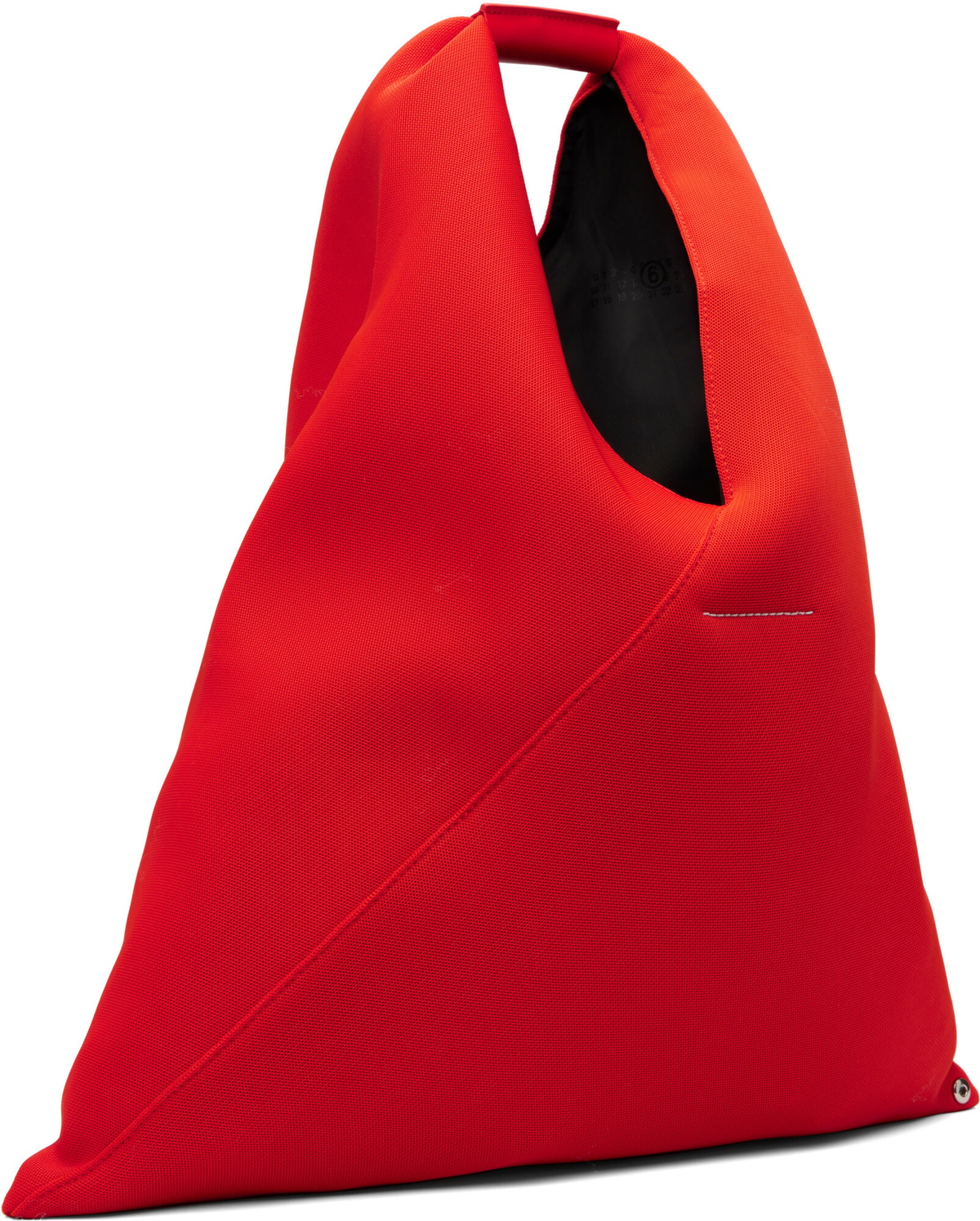 MM6 Maison Margiela Orange Classic Triangle Tote