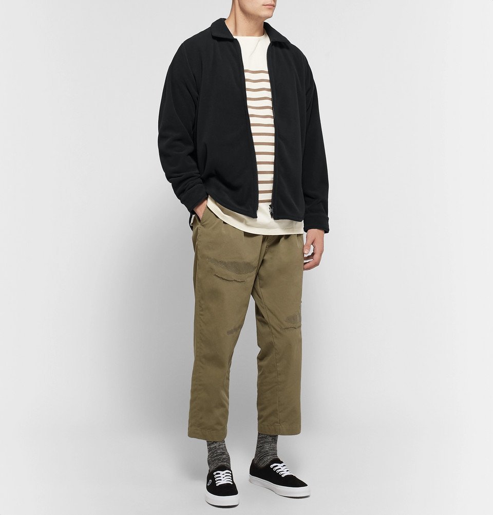 nonnative - Hiker Polartec Wind Pro Fleece Zip-Up Sweatshirt - Men ...