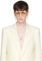Dolce&Gabbana Silver Teardrop Necklace