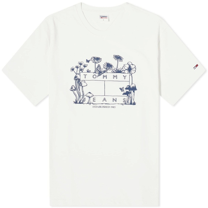 Photo: Tommy Jeans Men's Homegrown Wild Flower T-Shirt in Ancient White