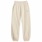 Sporty & Rich Men's S&R Sweat Pants in Cream/Sky Blue