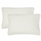 Crisp Sheets Pillow Cases - Set of 2 in Pebble Stone