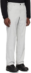 GR10K Gray Cut Trousers