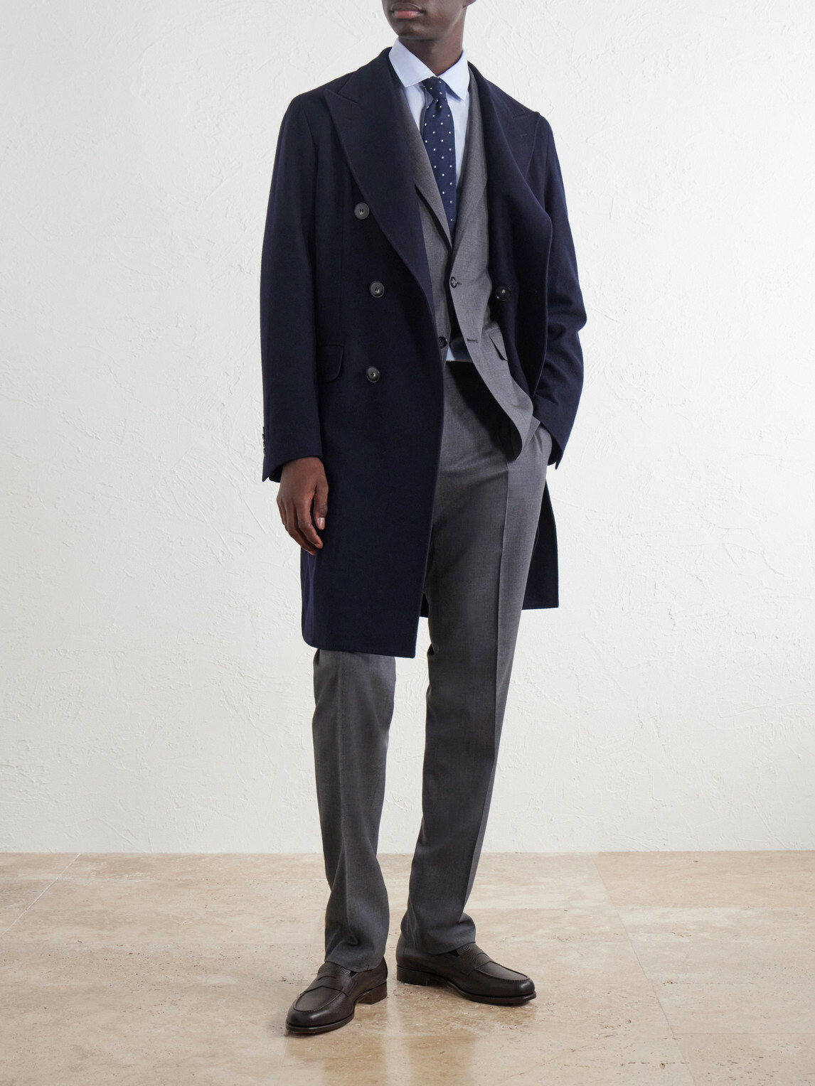 Canali - Wool-Blend Suit - Gray