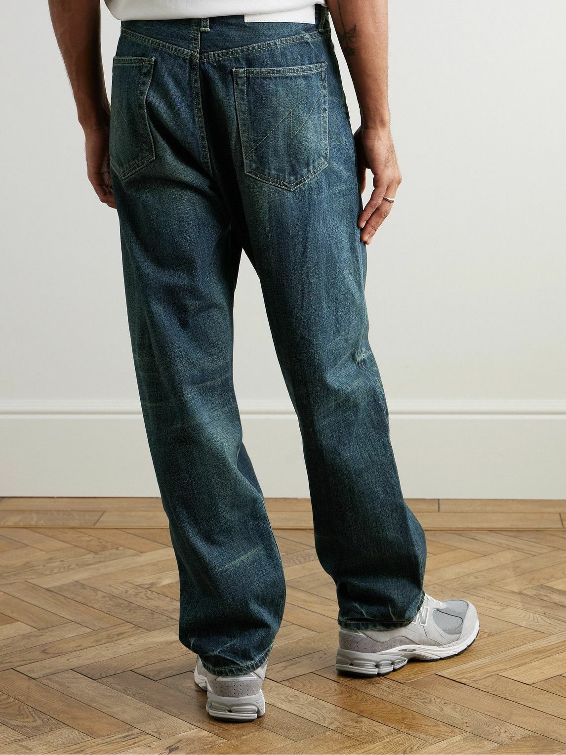 Neighborhood - DP Basic Straight-Leg Selvedge Jeans - Blue Neighborhood - DP Basic Straight-Leg Selvedge Jeans - Blue