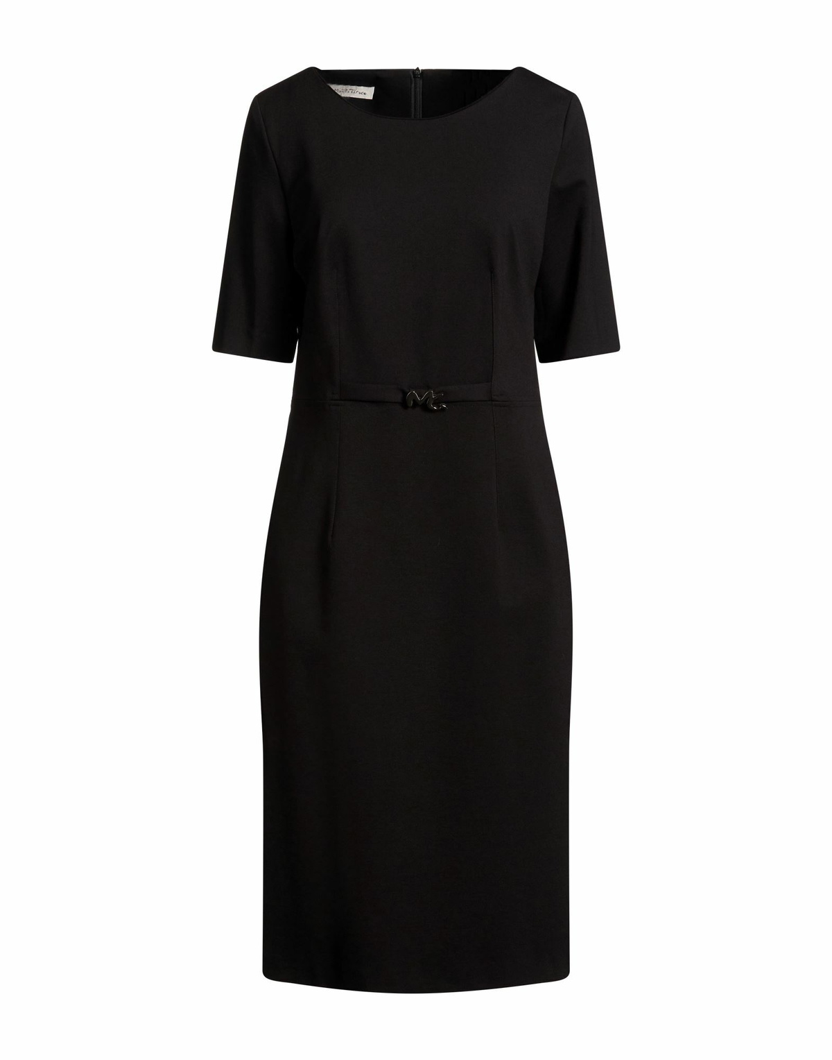 Manila Grace Womens Midi dress in Black