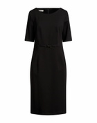 Manila Grace Womens Midi dress in Black