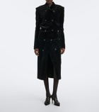 Khaite Rolon cotton double-breasted coat