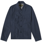 Uniform Bridge Men's Jungle Fatigue Jacket in Navy