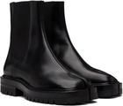 Maison Margiela Black Tabi County Chelsea Boots