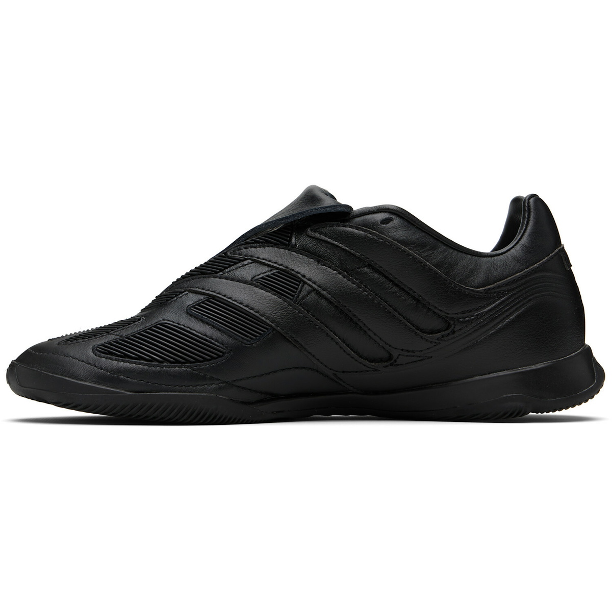 Y-3 Black Leather Predator Precision Sneakers