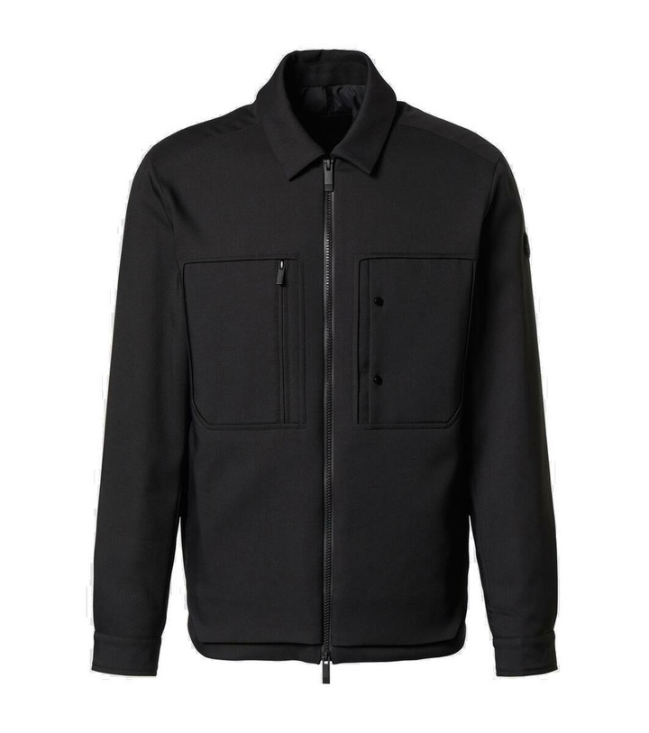 Photo: Moncler Balaitous down overshirt