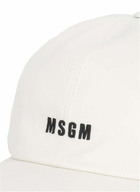 MSGM Baseball Cap With Logo