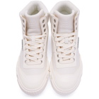 both White Broken-C High Sneakers
