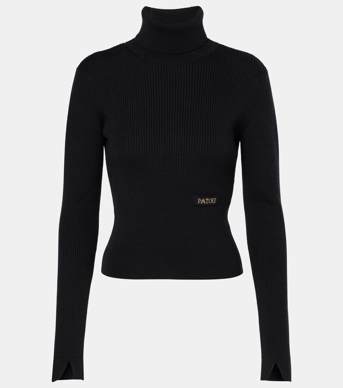 Patou Logo turtleneck sweater