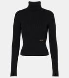 Patou Logo turtleneck sweater