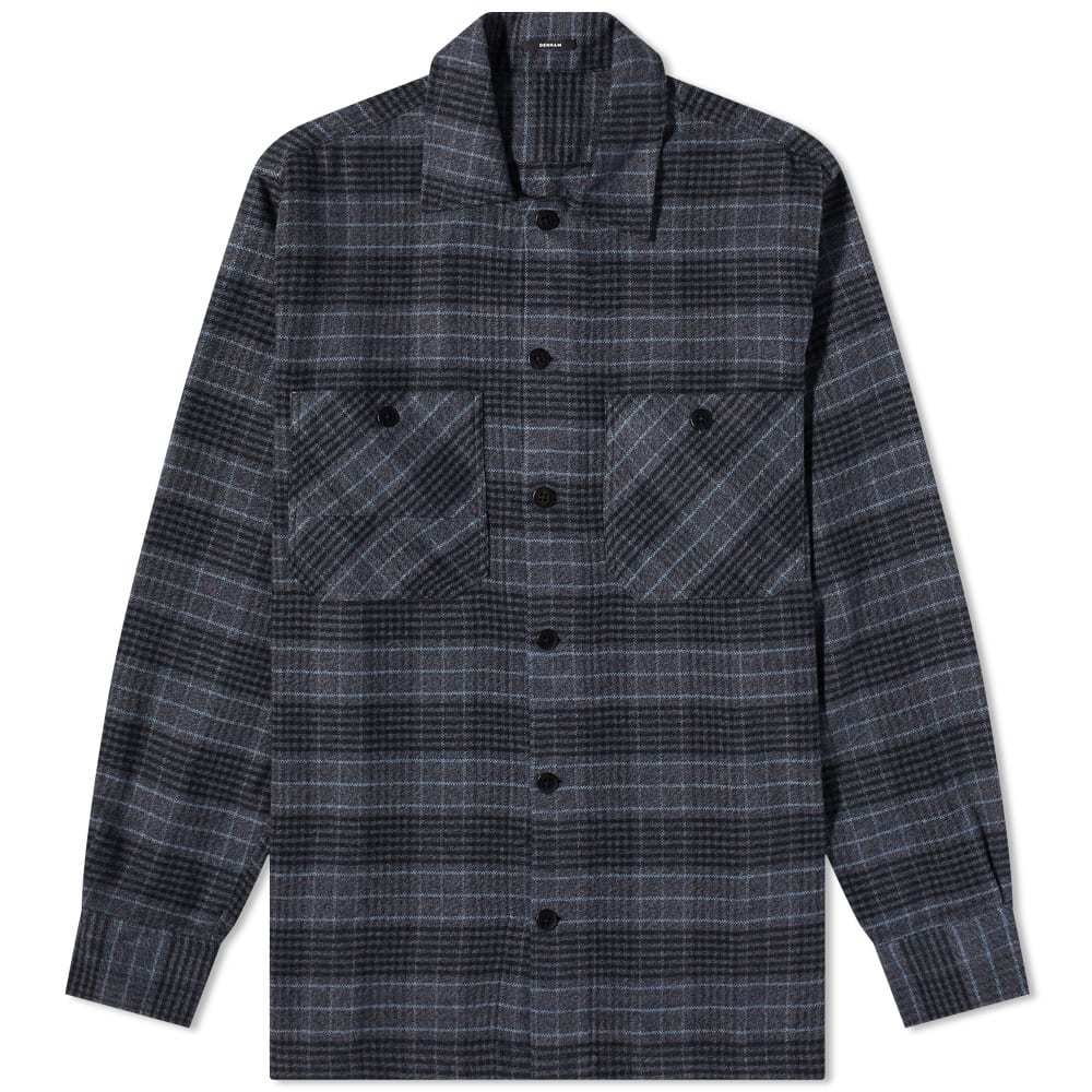 Denham Military Cannon Check Overshirt Denham