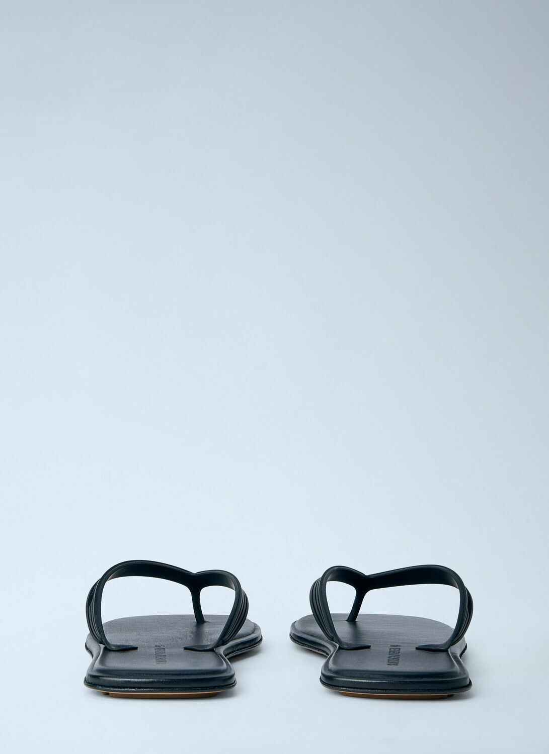 Bottega Veneta Matt Ruber Nappa Sandals