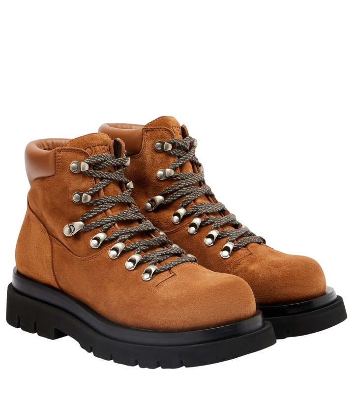 Photo: Bottega Veneta Suede lace-up boots