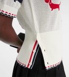 Thom Browne Hector pointelle cotton top