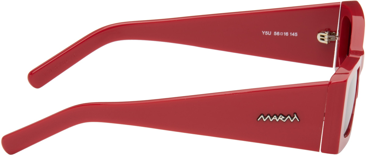 Marni Red Zokoa Sunglasses