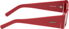 Marni Red Zokoa Sunglasses