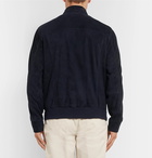 Brunello Cucinelli - Suede Jacket - Men - Navy