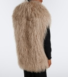 Yves Salomon Shearling vest