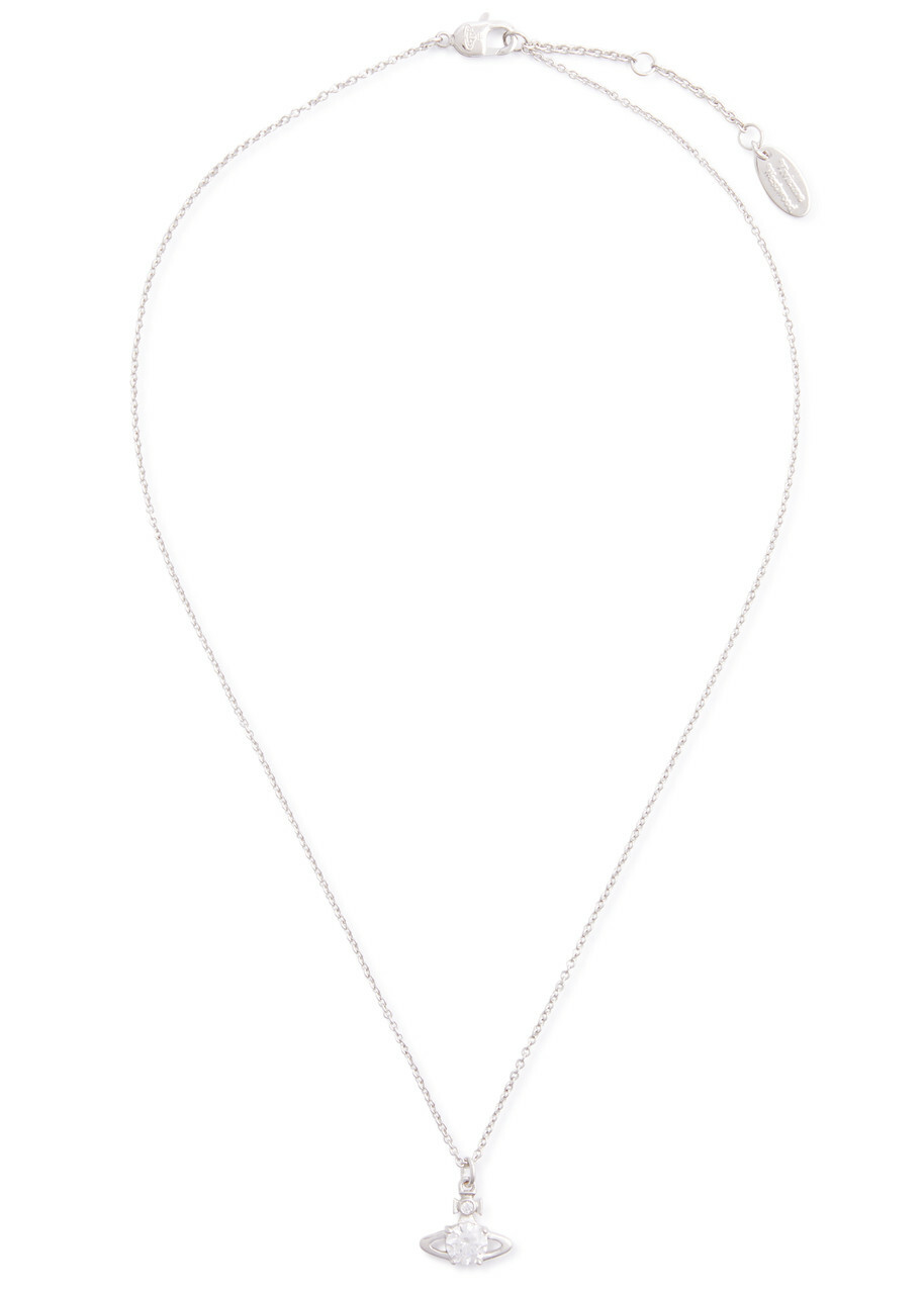 Vivienne Westwood Reina orb Silver-plated Necklace - One Size
