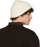 Norse Projects Off-White Knit Alpaca Beanie