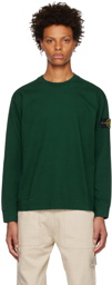 Stone Island Green Crewneck Sweatshirt