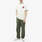 Beams Plus Men's Emblem Short Sleeve Sweat in Off White