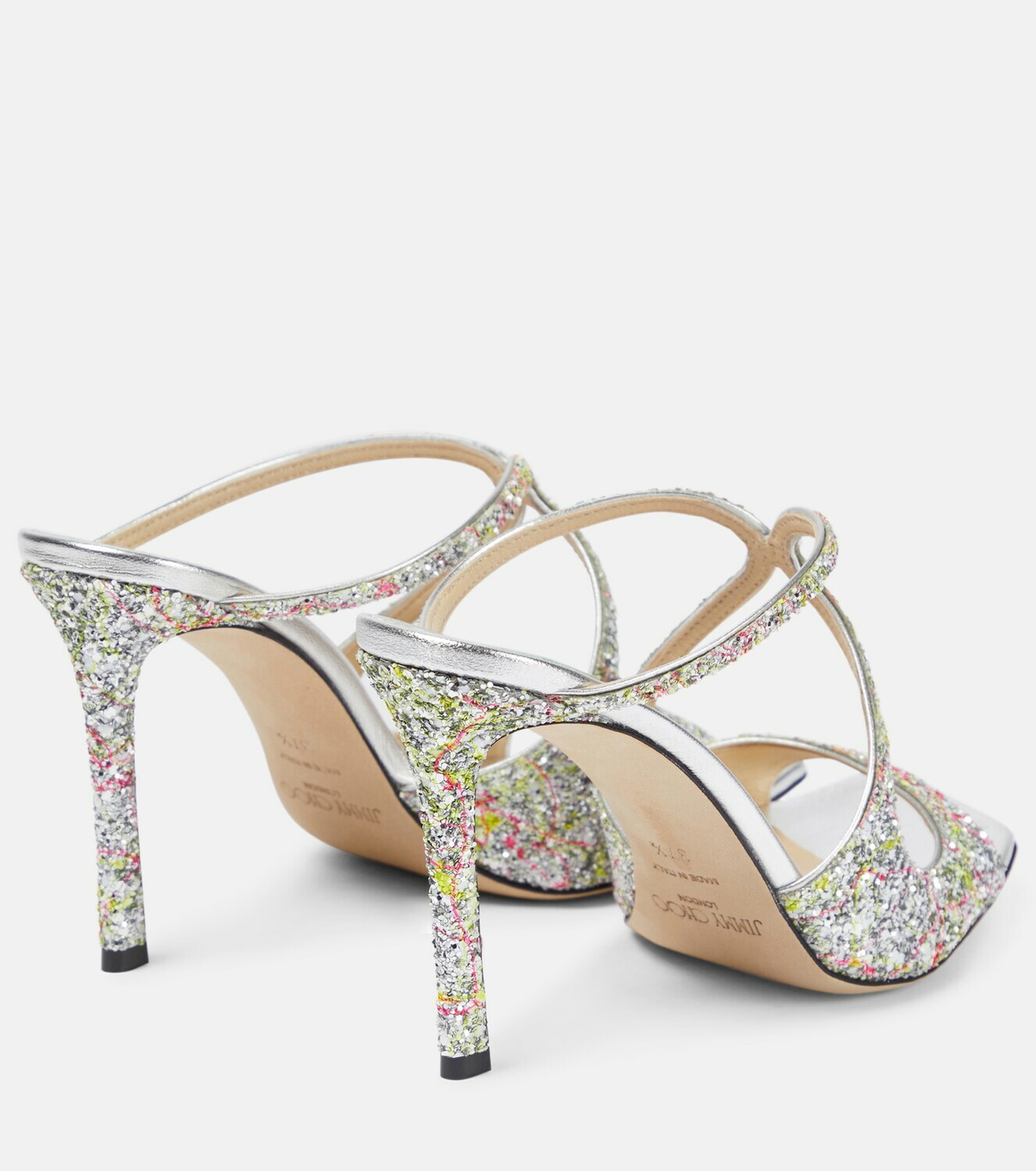 Jimmy Choo - Anise glitter sandals