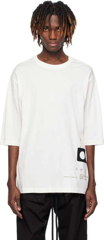 Photo: thom/krom White M TS 839 T-shirt