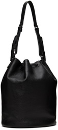 Y's Black Drawstring Shoulder Bag