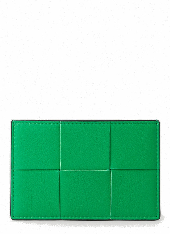 Photo: Intreccio Card Holder in Green