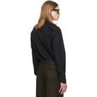 TOM FORD Black Poplin Slim Fit Shirt