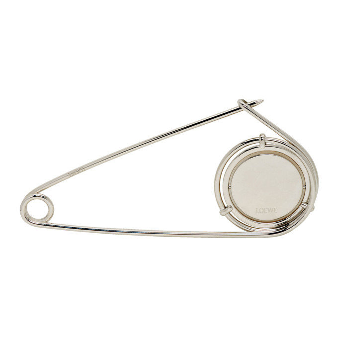 Loewe Silver and Gold Flip Meccano Pin