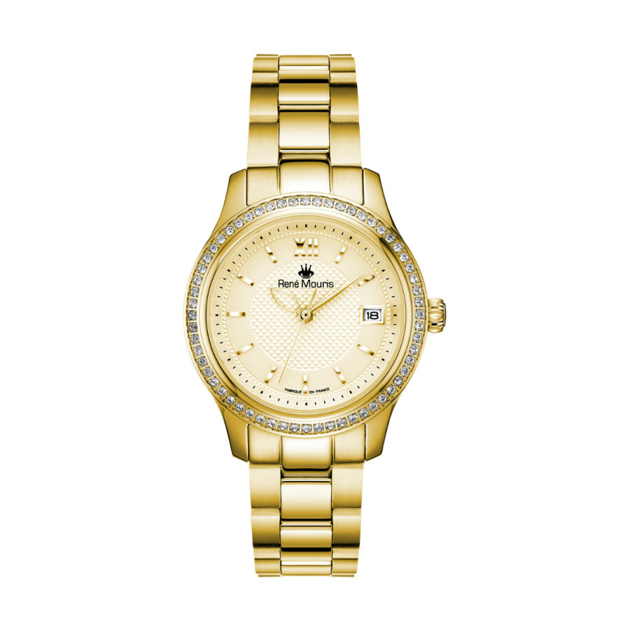 Rene Mouris Lola Champagne Dial Ladies Watch 50113RM2