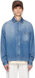 JACQUEMUS Blue Les Classiques 'La chemise de-Nîmes' Denim Shirt