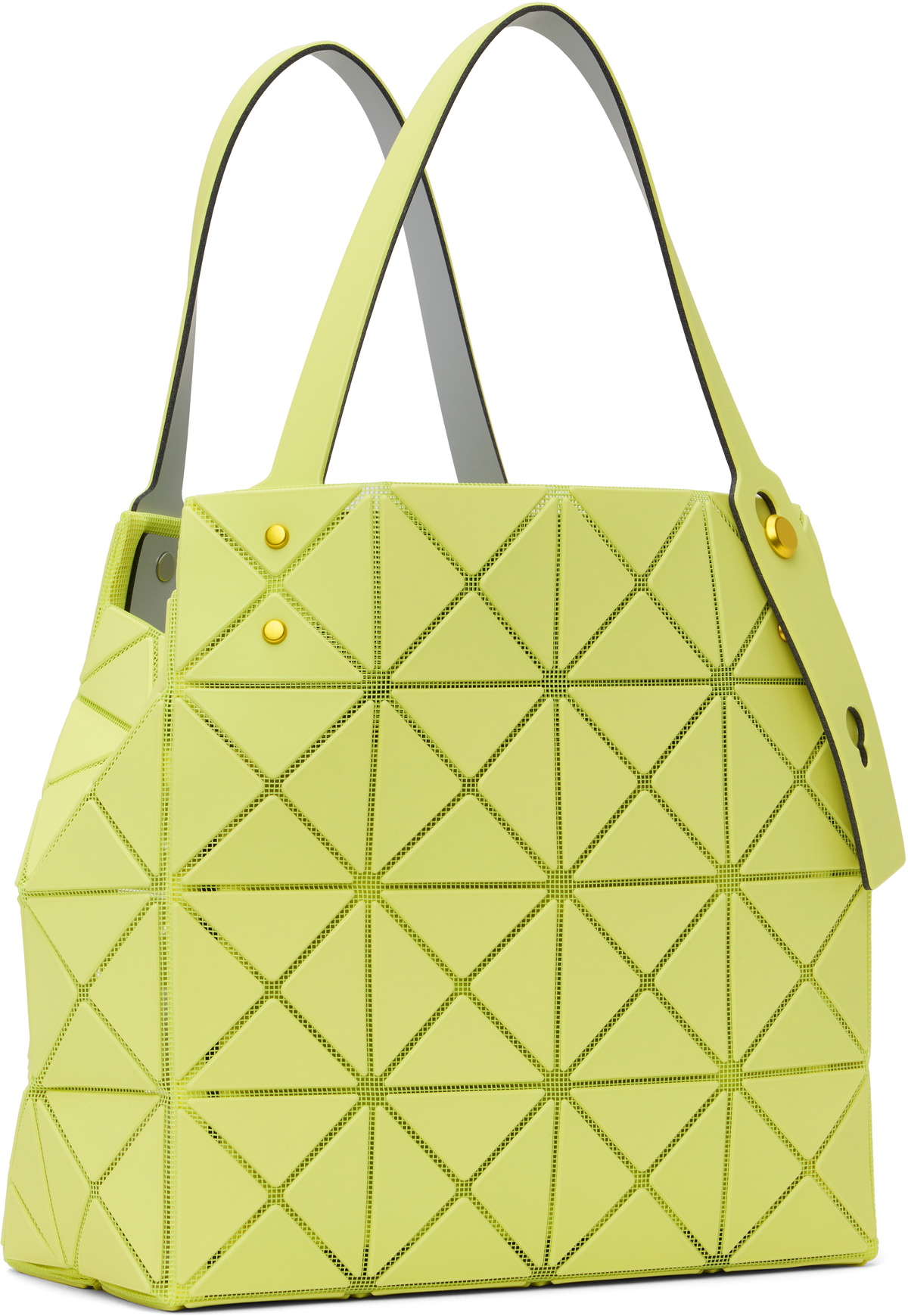 BAO BAO ISSEY MIYAKE Yellow Carat Large Bag Bao Bao Issey Miyake