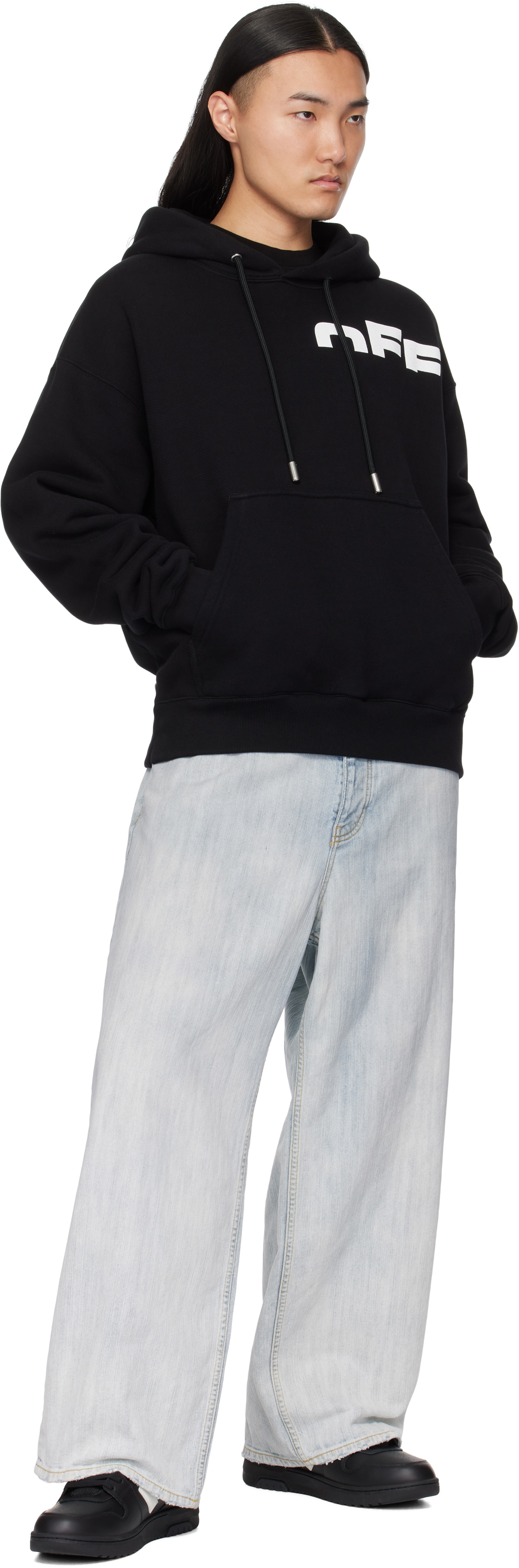 Off-White Black Off Print Hoodie