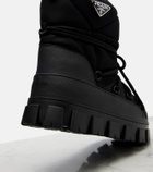 Prada Re-Nylon gabardine snow boots