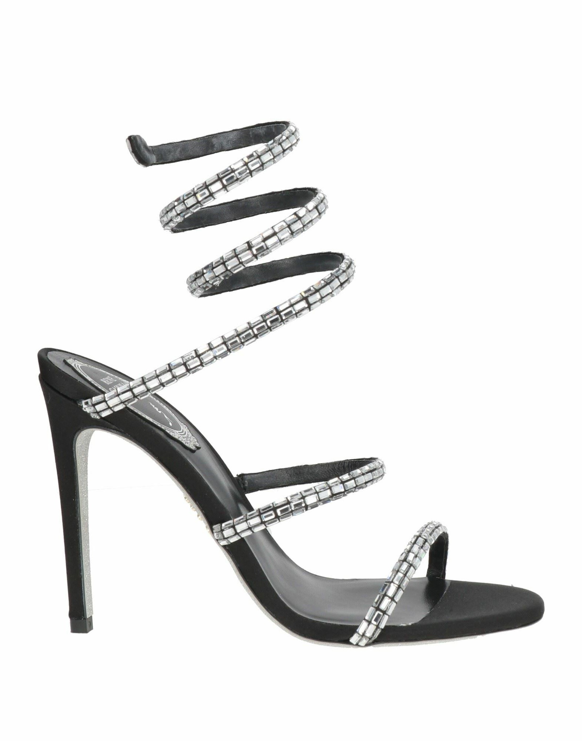 Rene' Caovilla Womens Sandals in Black