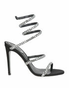 Rene' Caovilla Womens Sandals in Black