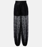 Nina Ricci Sequined lace balloon pants